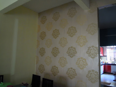 Cantikkan Rumah Dengan Wallpaper, DIY Pasang Wallpaper 