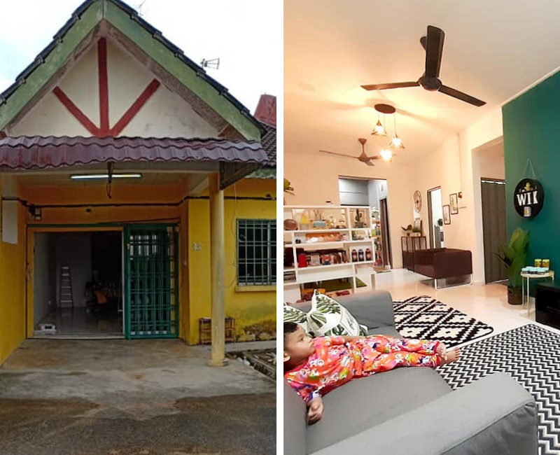 Beli Rumah Subsale, Keluarga Ni Berjaya Ubah Jadi Cantik 